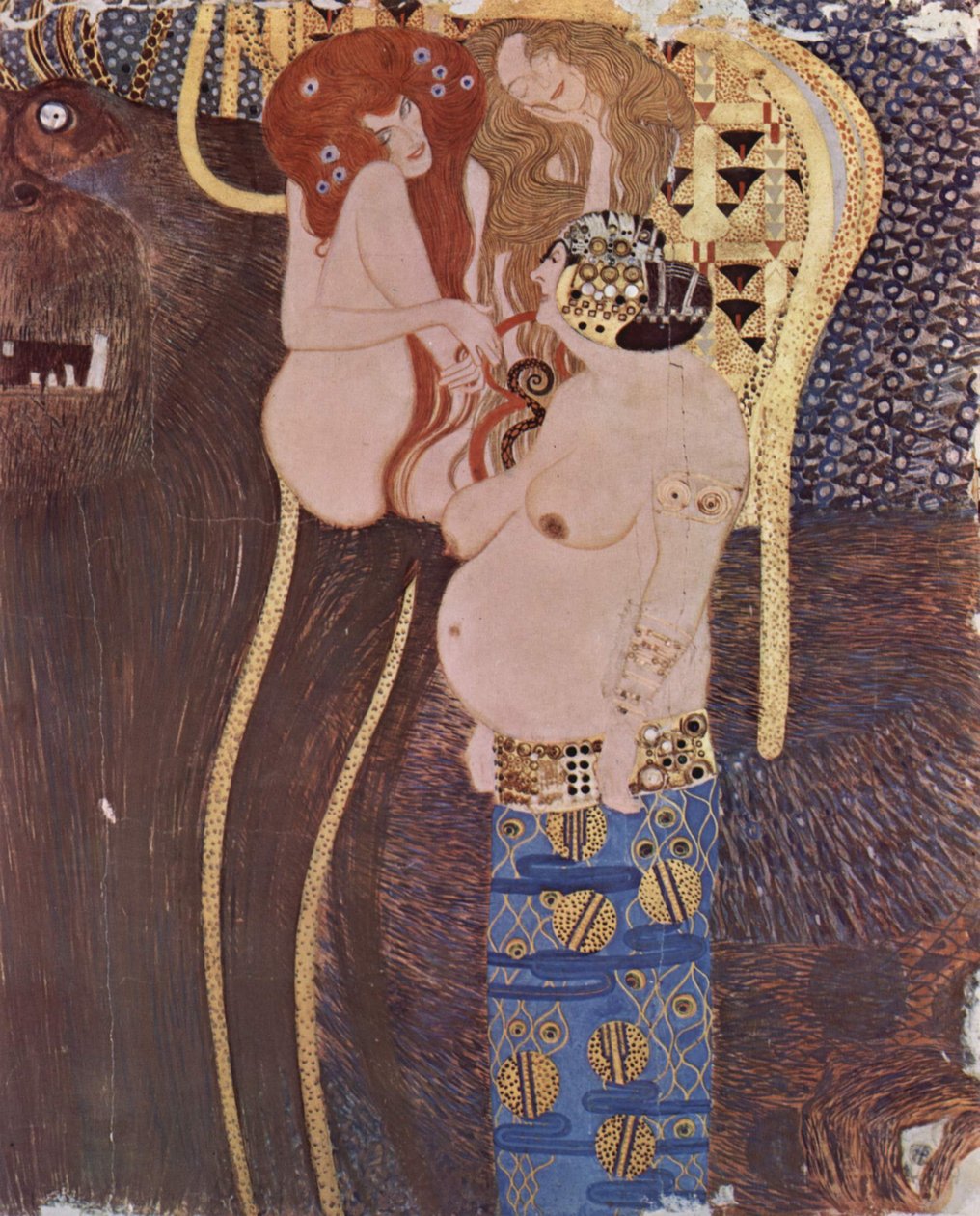 The Beethoven Frieze by Gustav Klimt