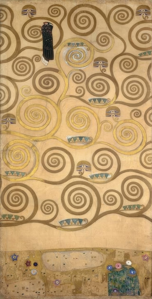 The Tree of Life (Right Inner Part) by Gustav Klimt
