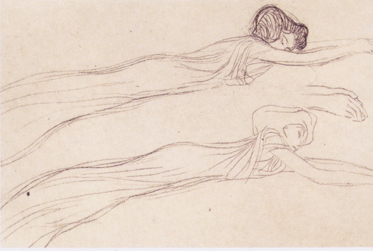 The Longing for Happiness by Gustav Klimt