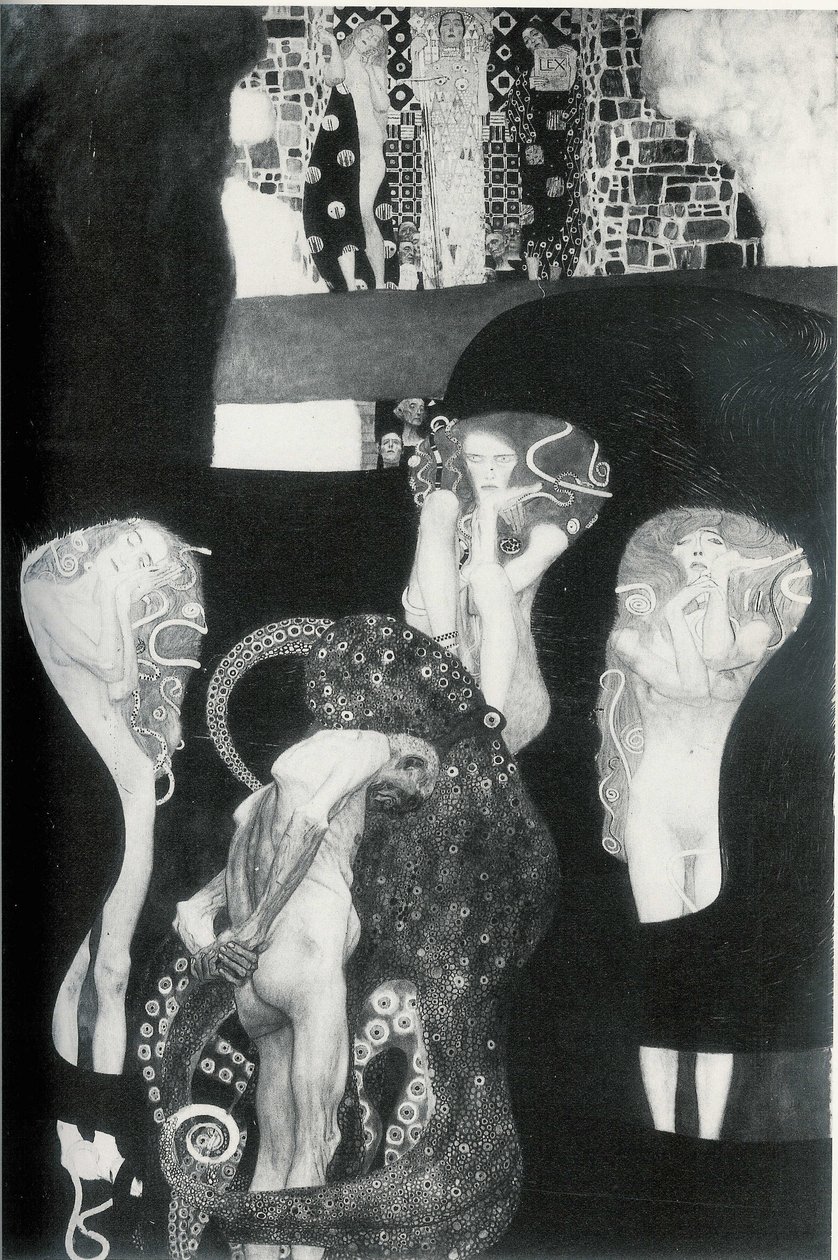 Faculty Painting Jurisprudence by Gustav Klimt