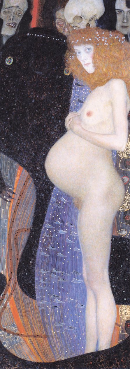 Hope I by Gustav Klimt
