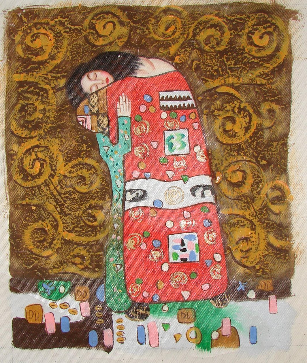 Love by Gustav Klimt