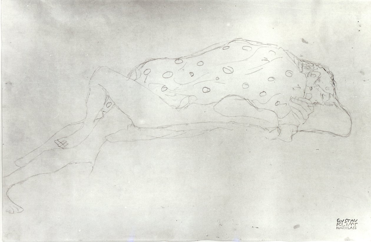 Lovers by Gustav Klimt