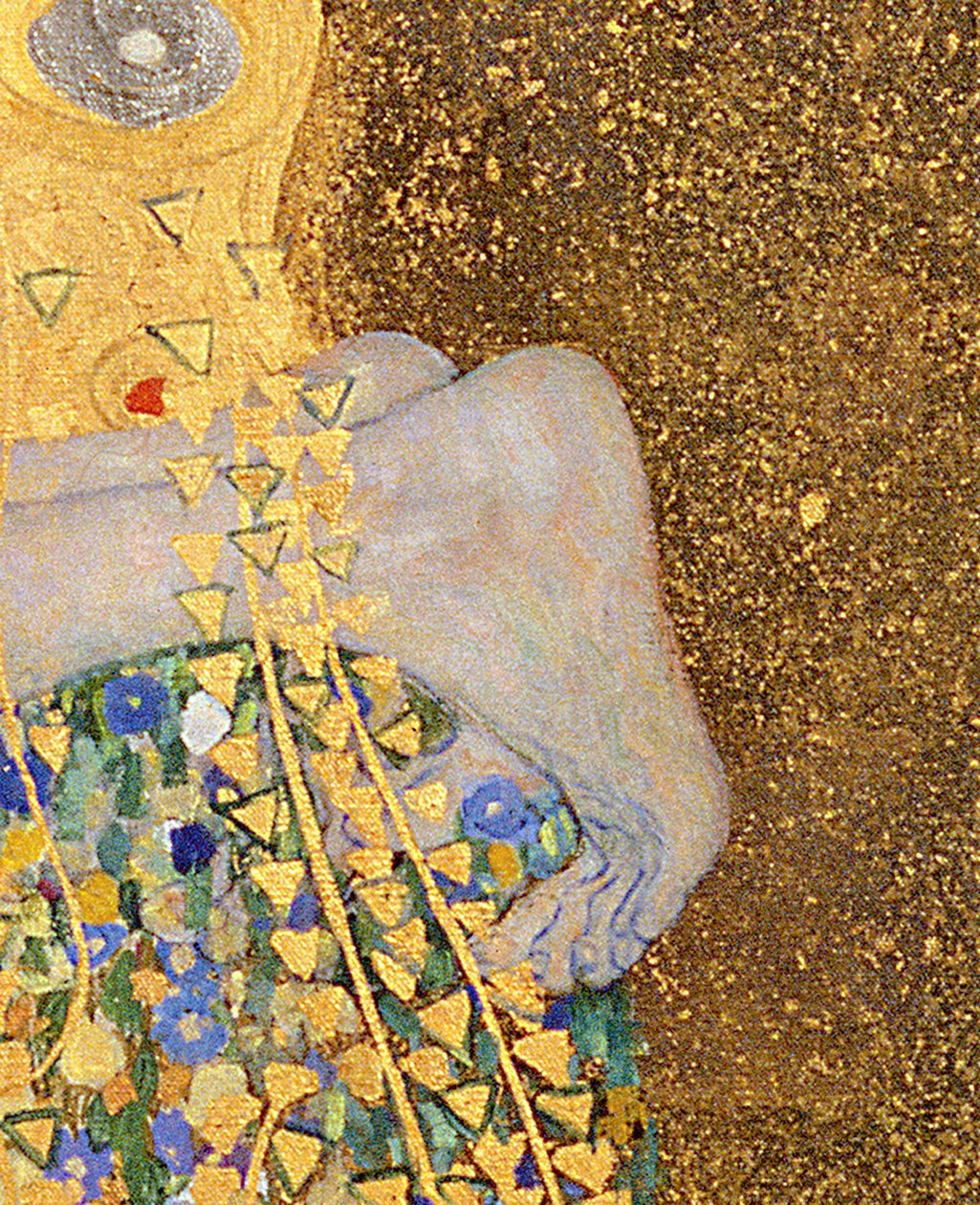 The Kiss (detail) by Gustav Klimt