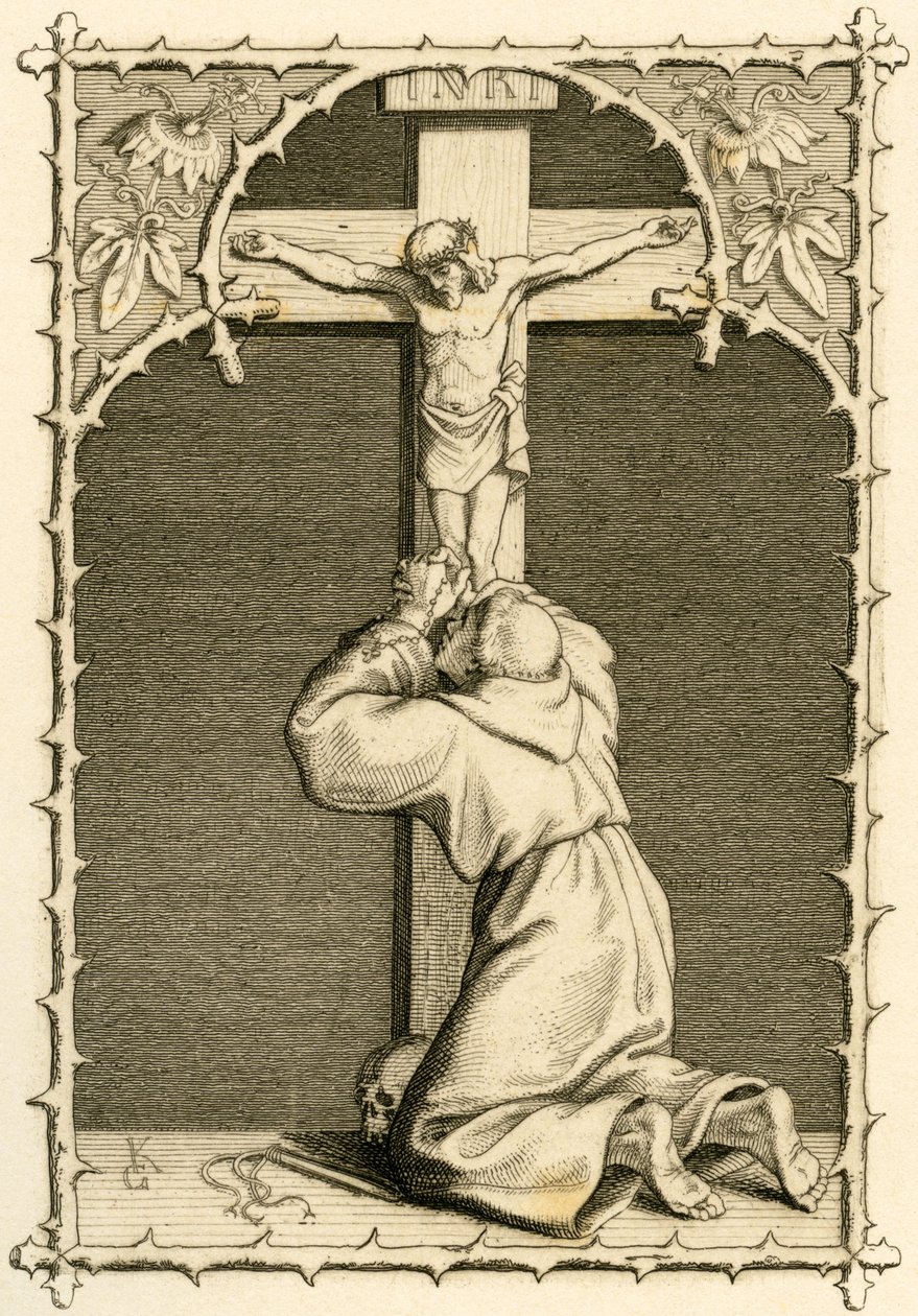 The Reservation of Martin Luther by Gustav Ferdinand Leopold Konig