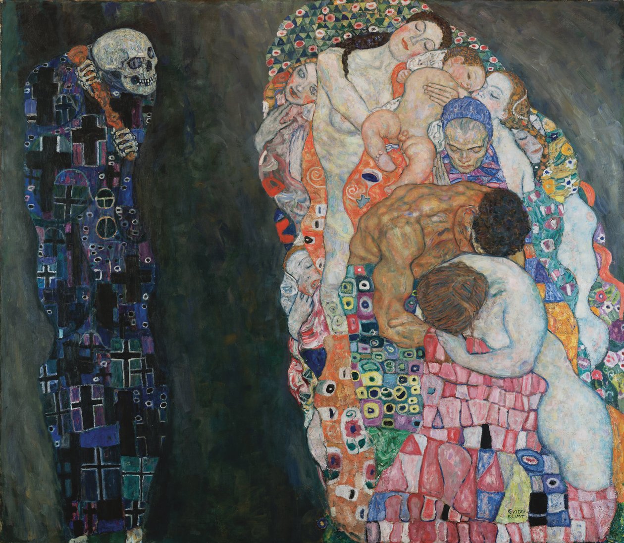 Death and Life, 1910-1915 by Gustav Klimt