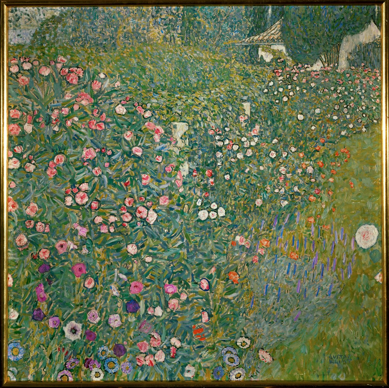 Italian Garden Landscape by Gustav Klimt