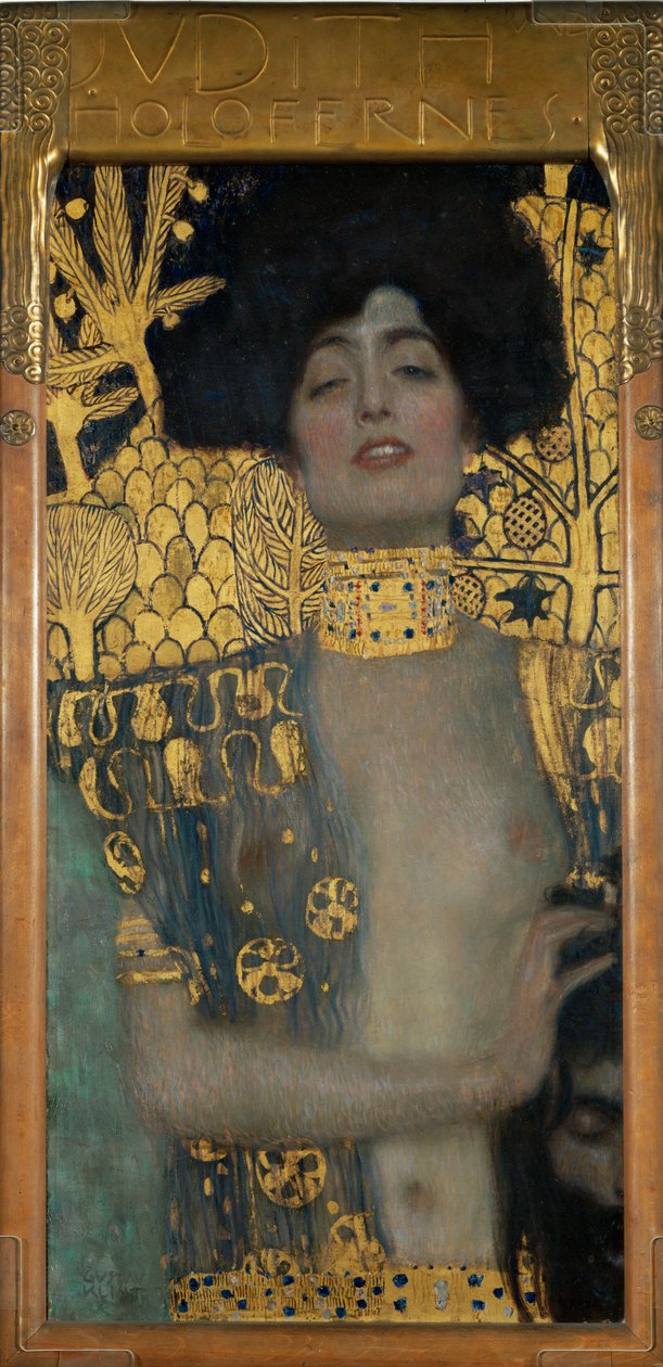 Judith with the Head of Holofernes by Gustav Klimt
