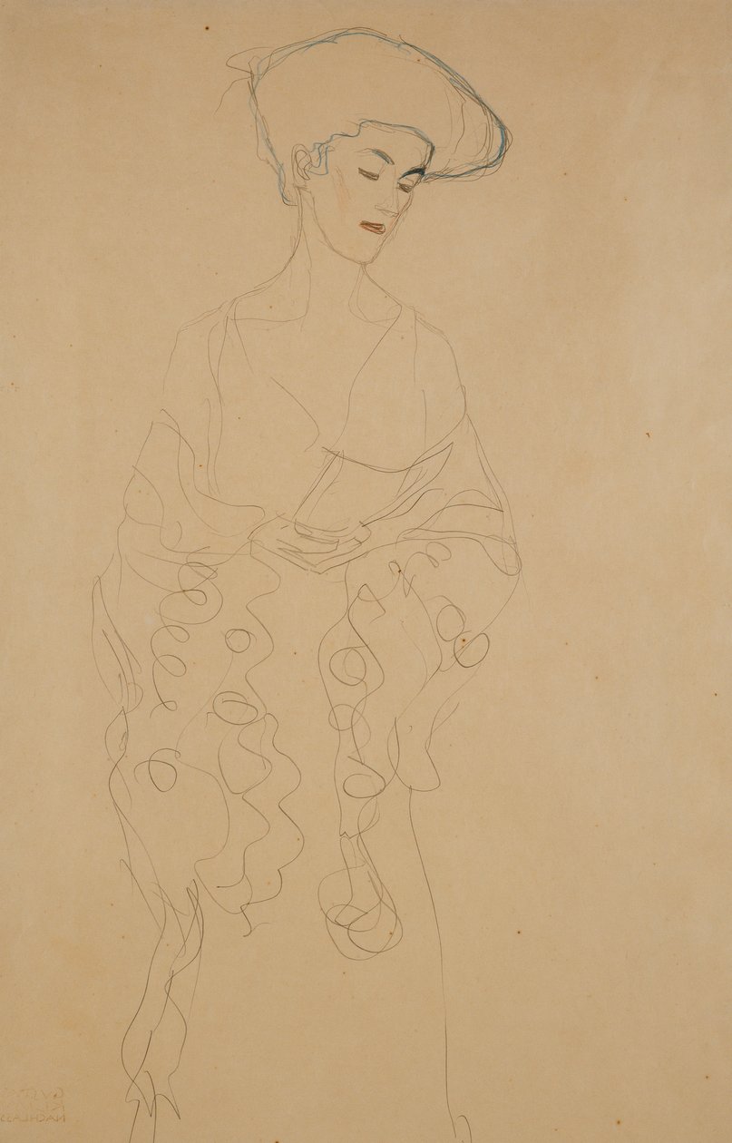 With a Light Turn to the Left by Gustav Klimt