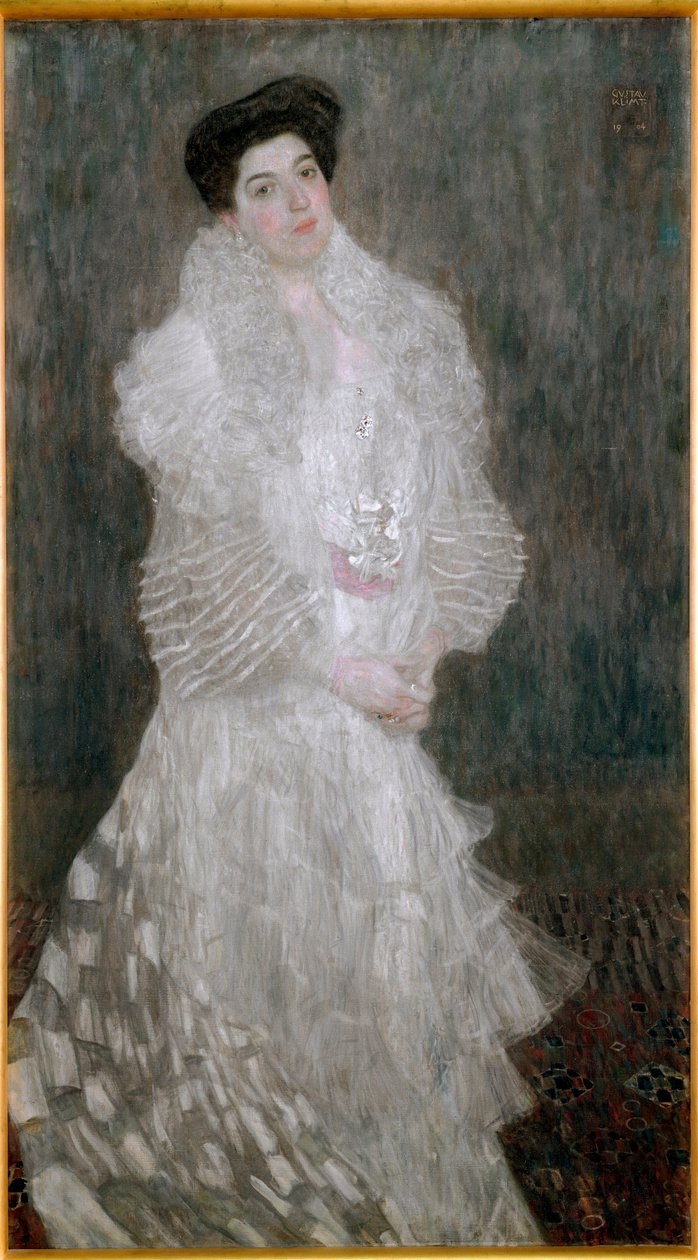 Portrait of Hermine Gallia by Gustav Klimt