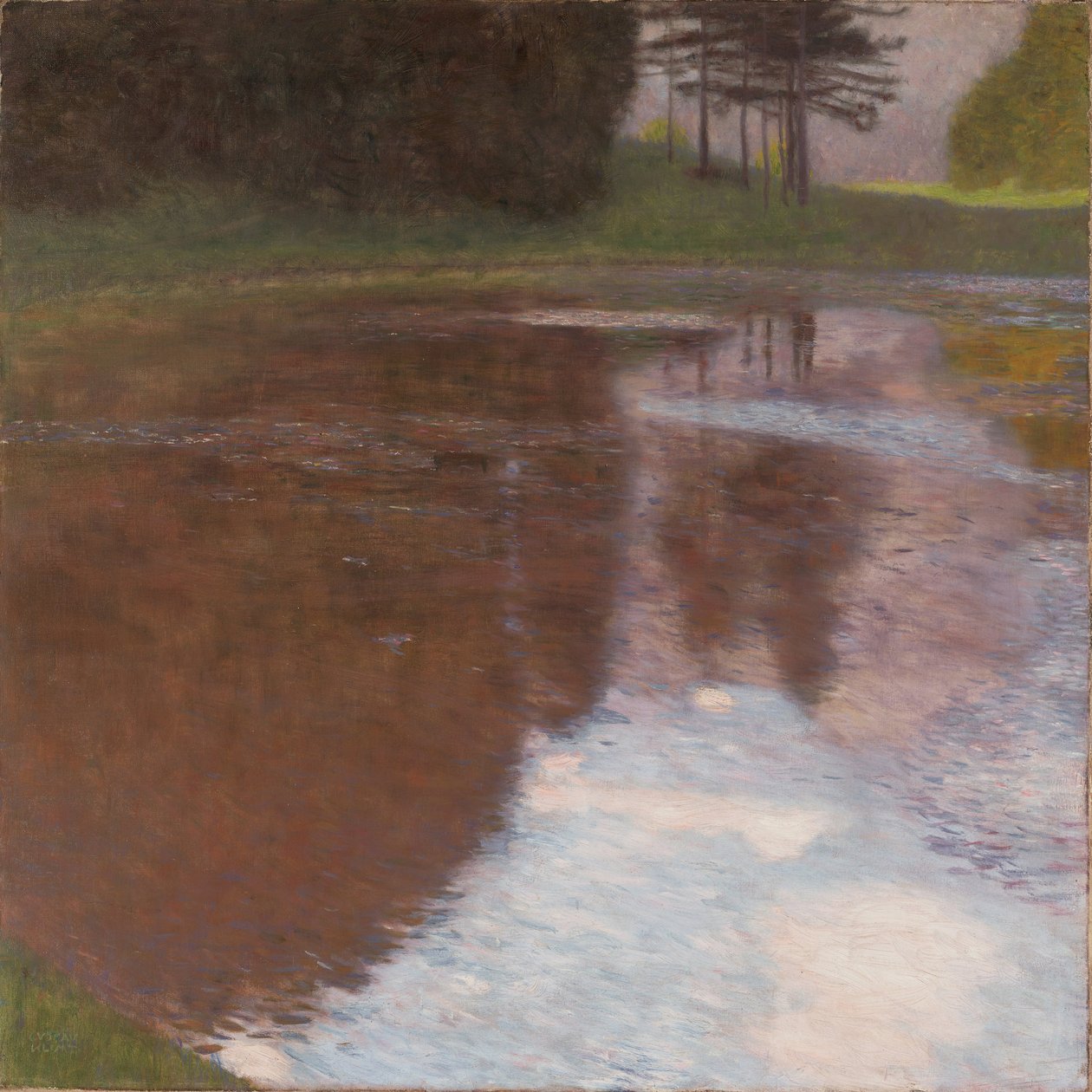 Still Pond, 1899 by Gustav Klimt