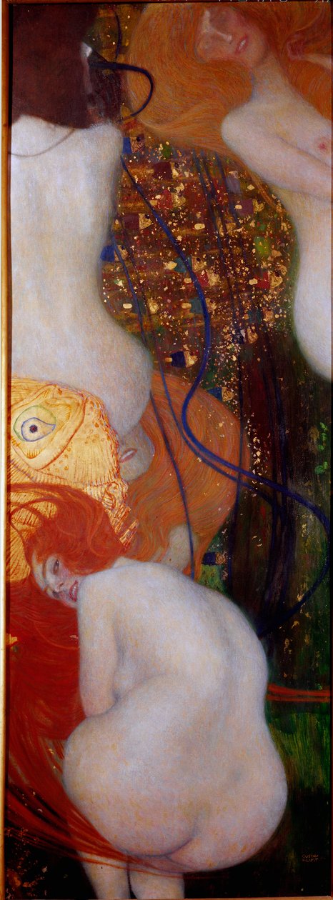 The Goldfish by Gustav Klimt