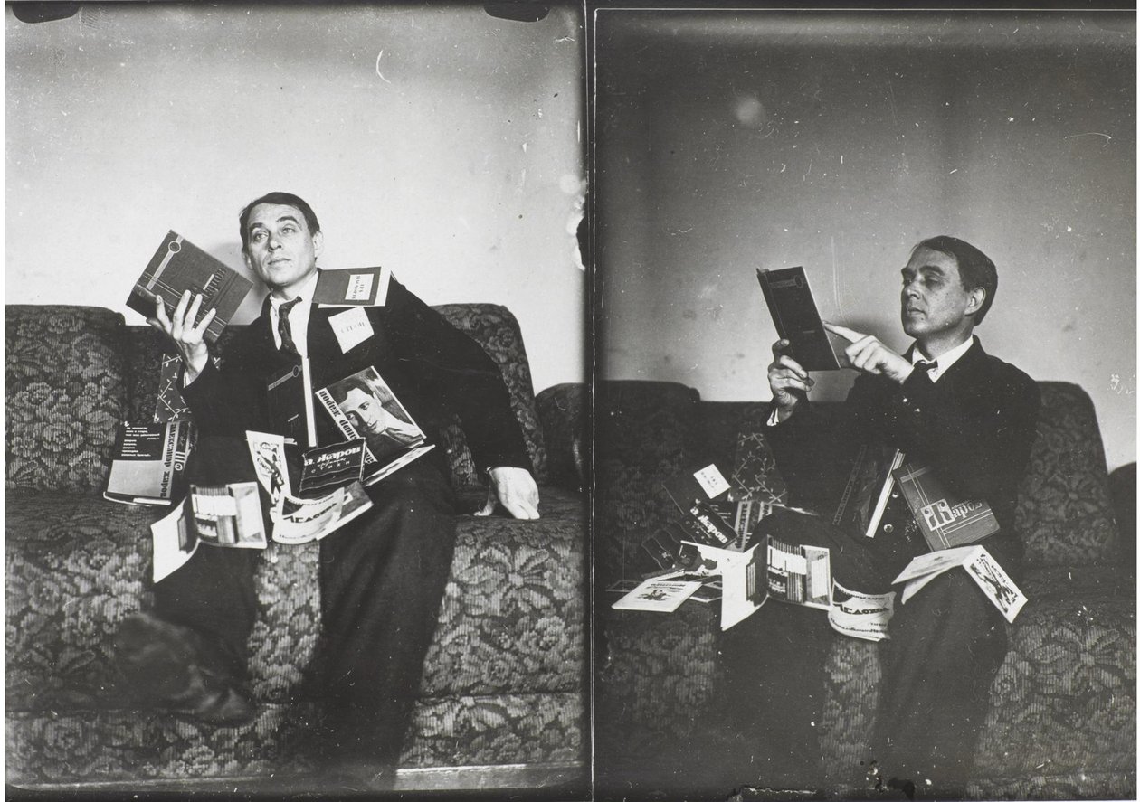 Double Portrait of Aleksei Kruchenykh by Gustav Klutsis