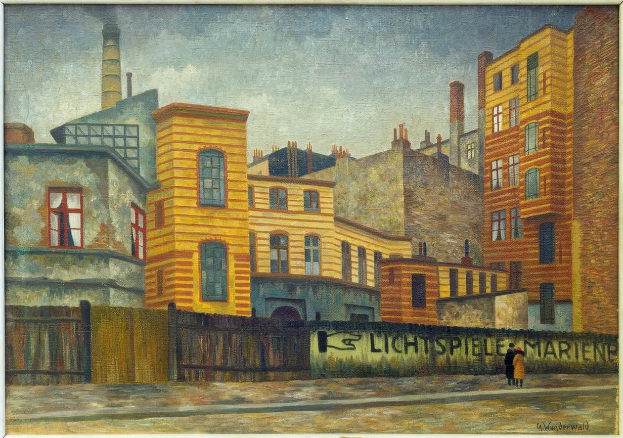 Travemünde Street by Gustav Wunderwald