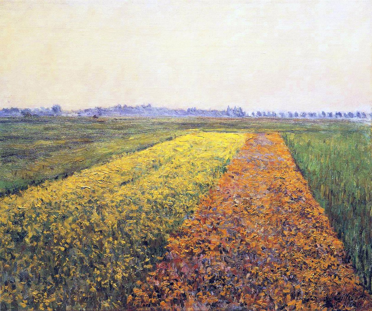 Landscape, 1848 by Gustave Caillebotte