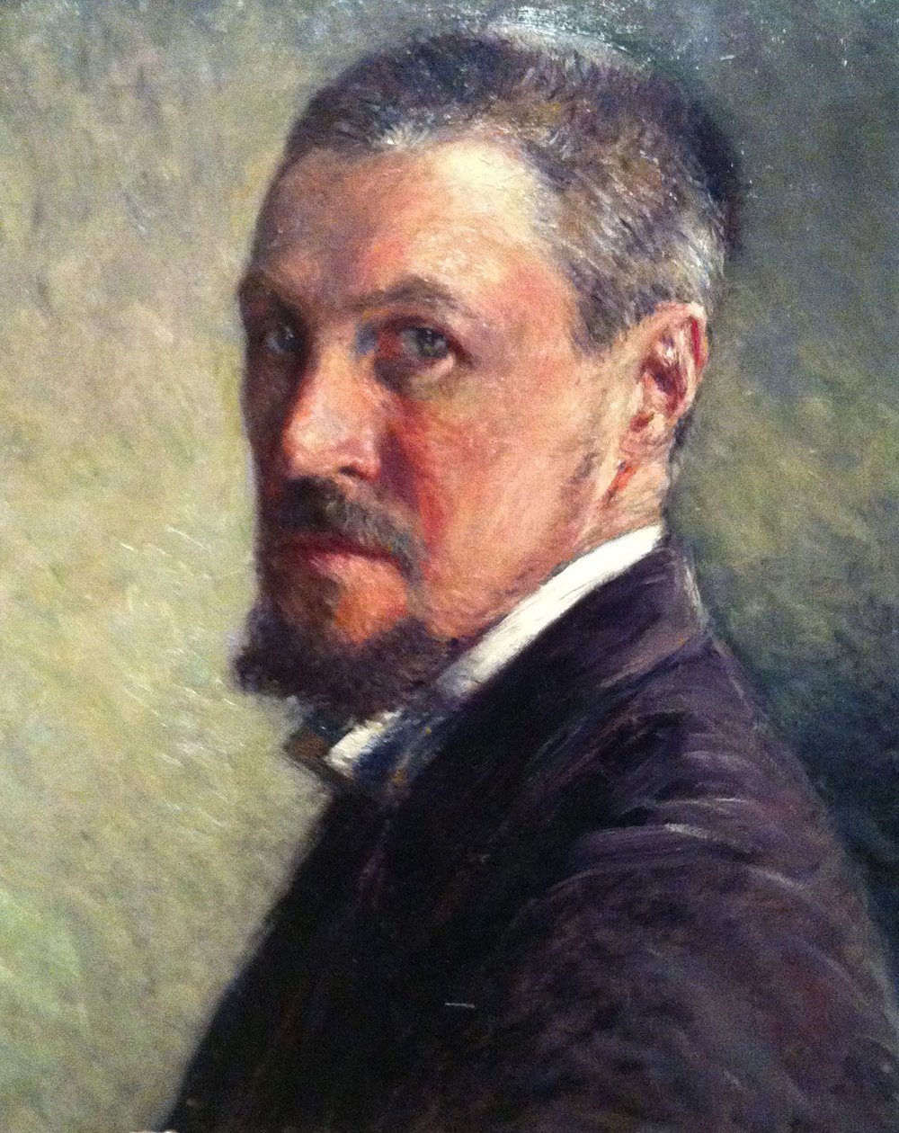 Self-portrait by Gustave Caillebotte