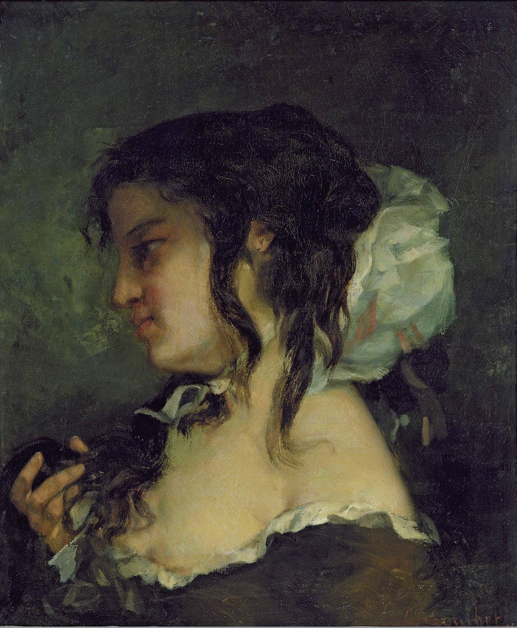 Reflection, c.1864-66 by Gustave Courbet