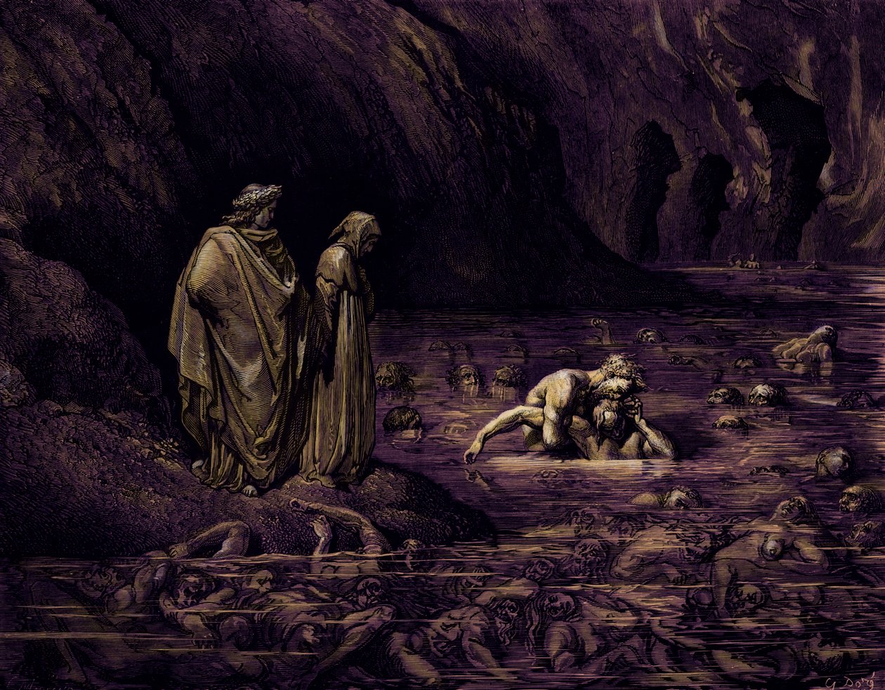 The Divine Comedy by Dante Alighieri by Gustave Dore