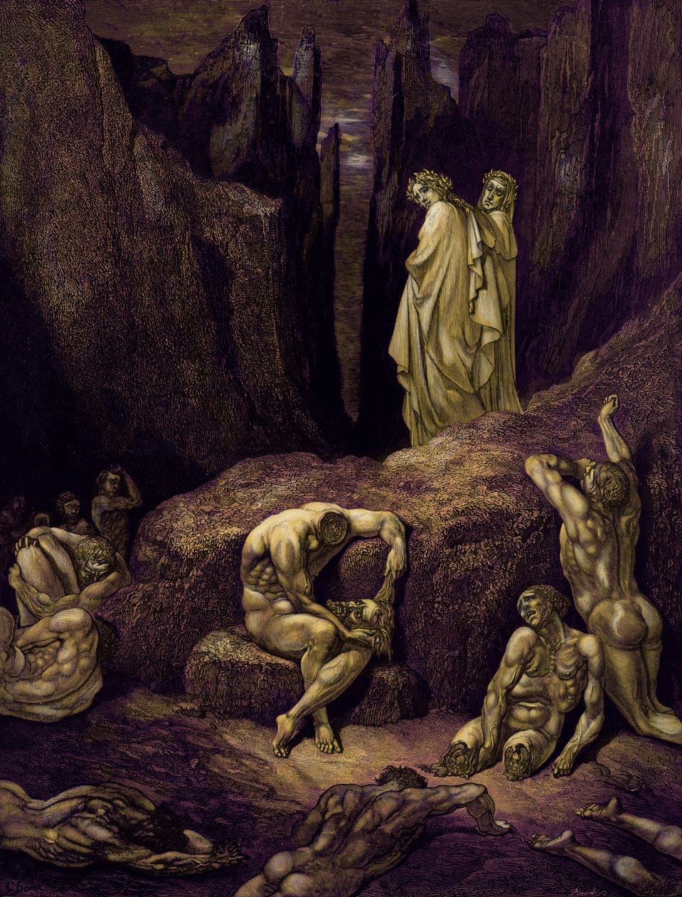 The Divine Comedy by Dante Alighieri by Gustave Dore