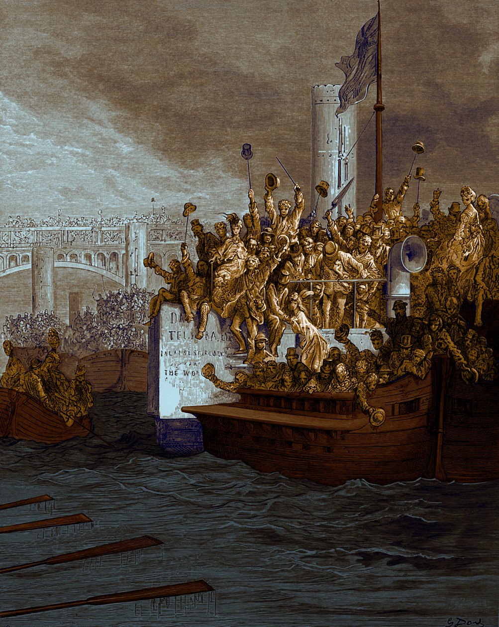 The Race by Gustave Dore