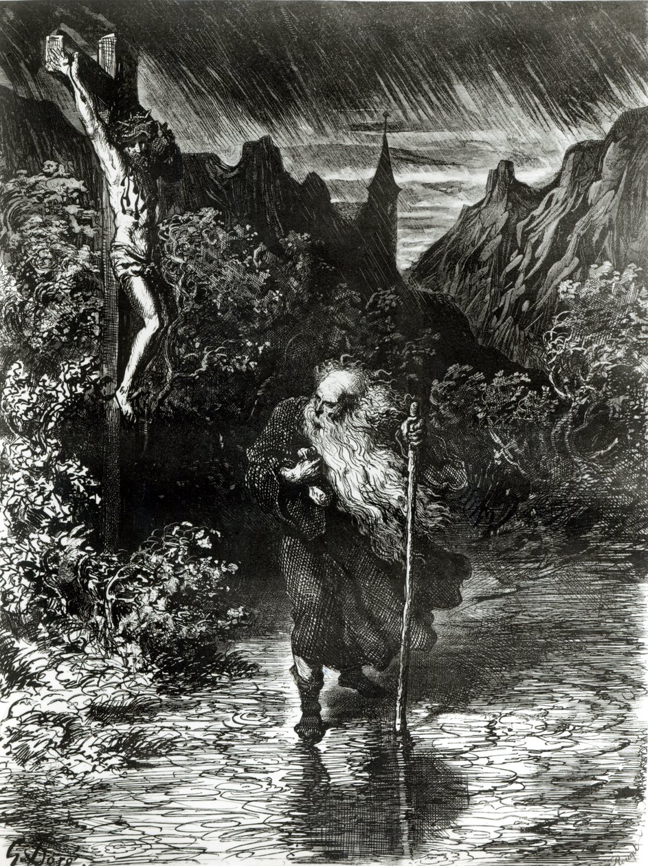 The Wandering Jew by Gustave Dore