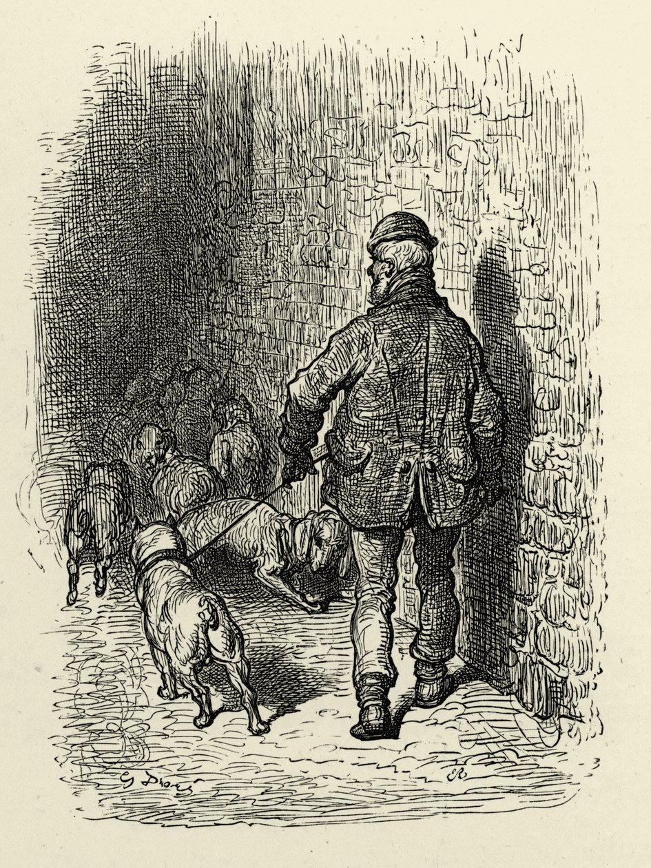 Victorian London Docks by Gustave Dore