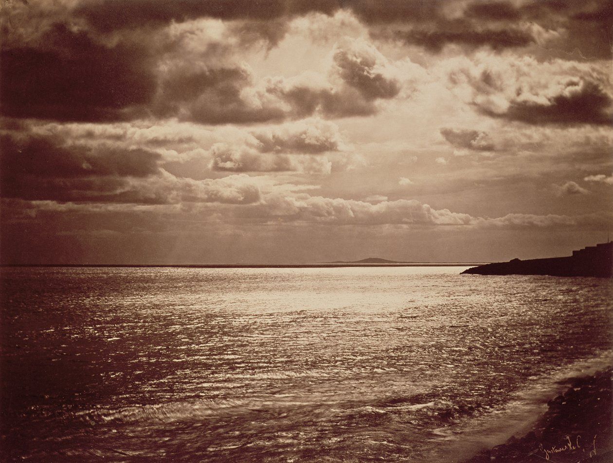 An Effect of the Sun, Normandy by Gustave Le Gray