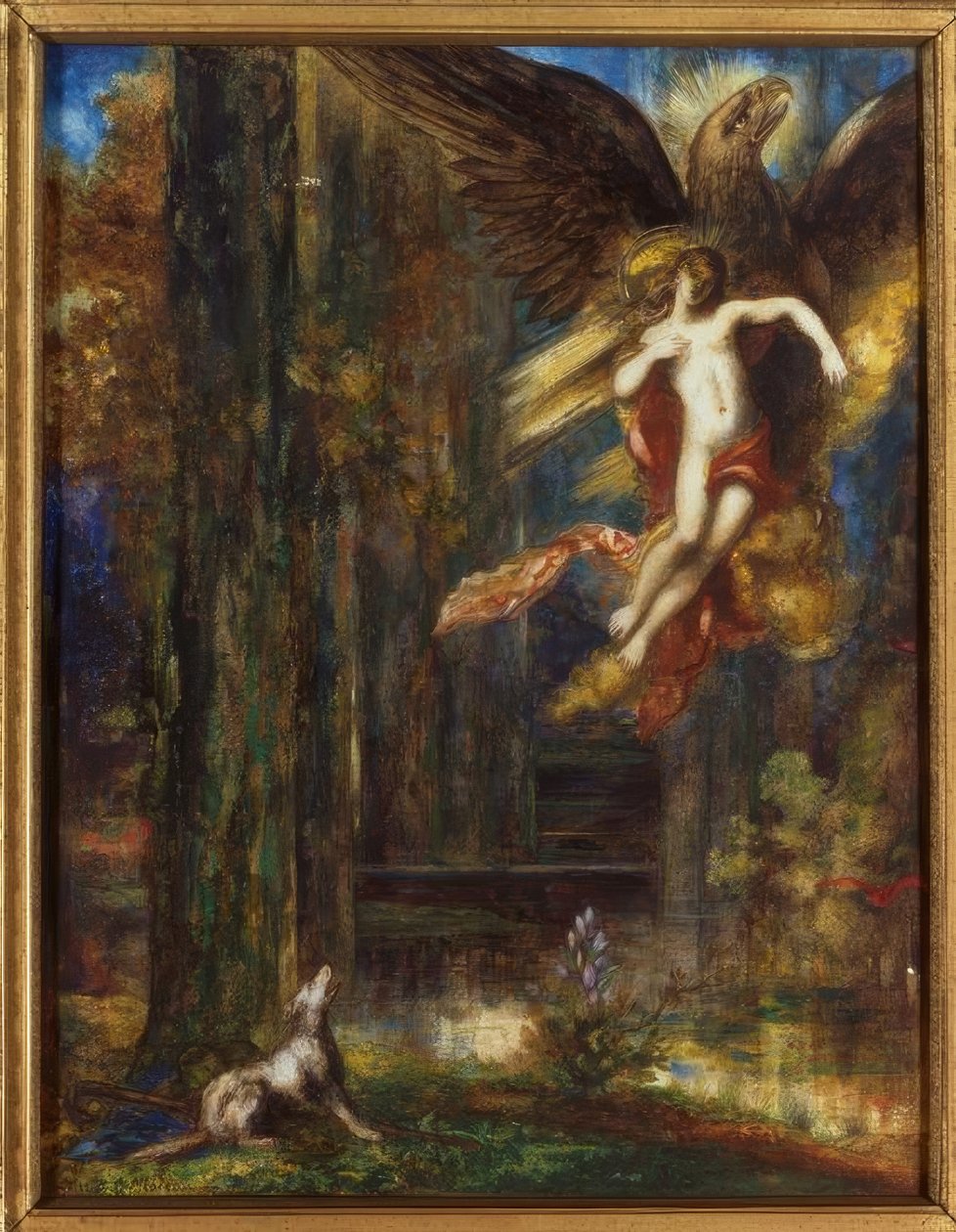 The Abduction of Ganymede by Gustave Moreau