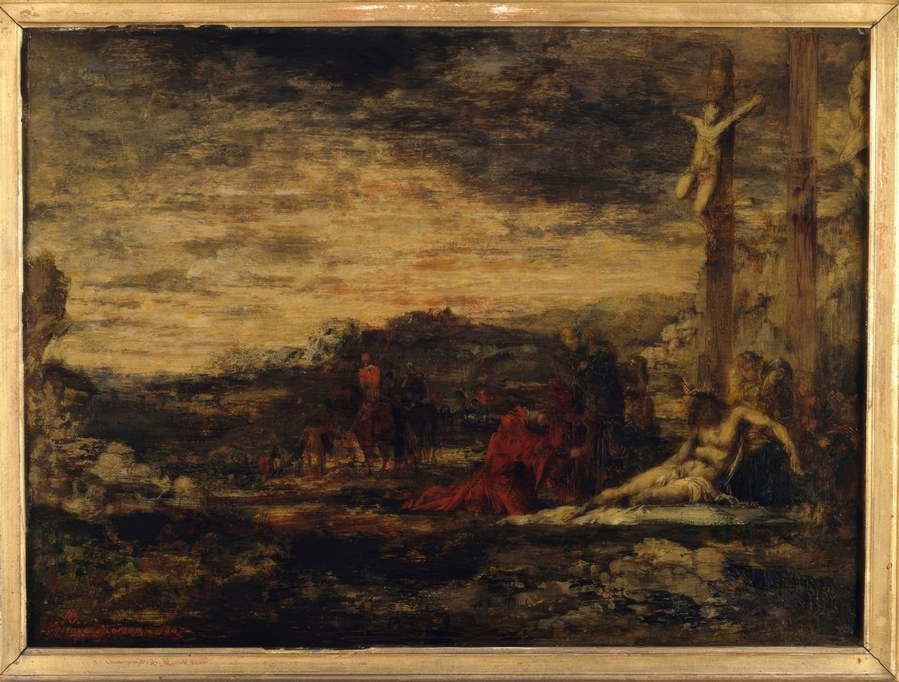 The Calvary by Gustave Moreau