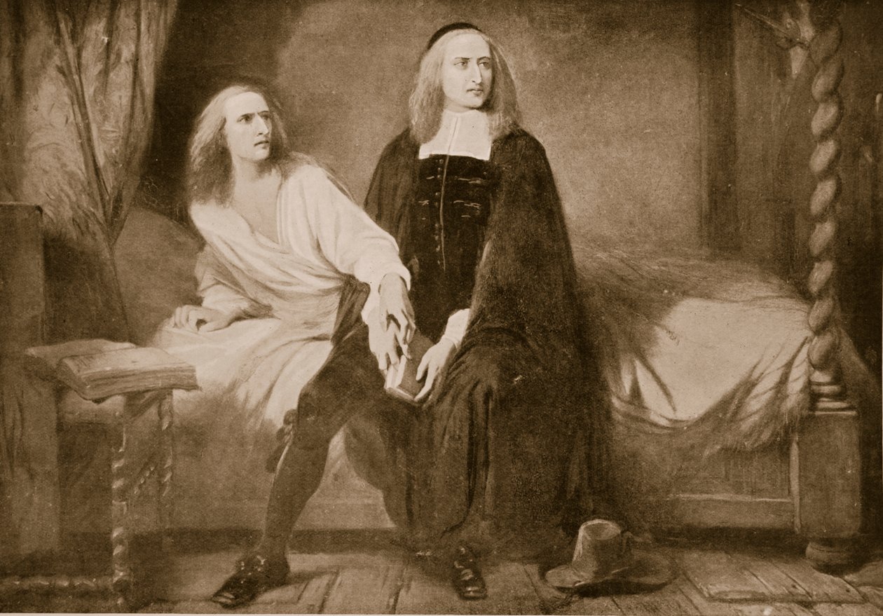 The Imprisoned De Witt Brothers by Gustave Wappers