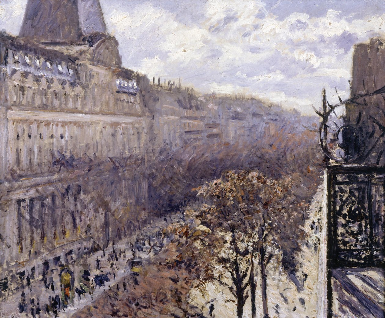 Boulevard des Italiens by Gustave Caillebotte