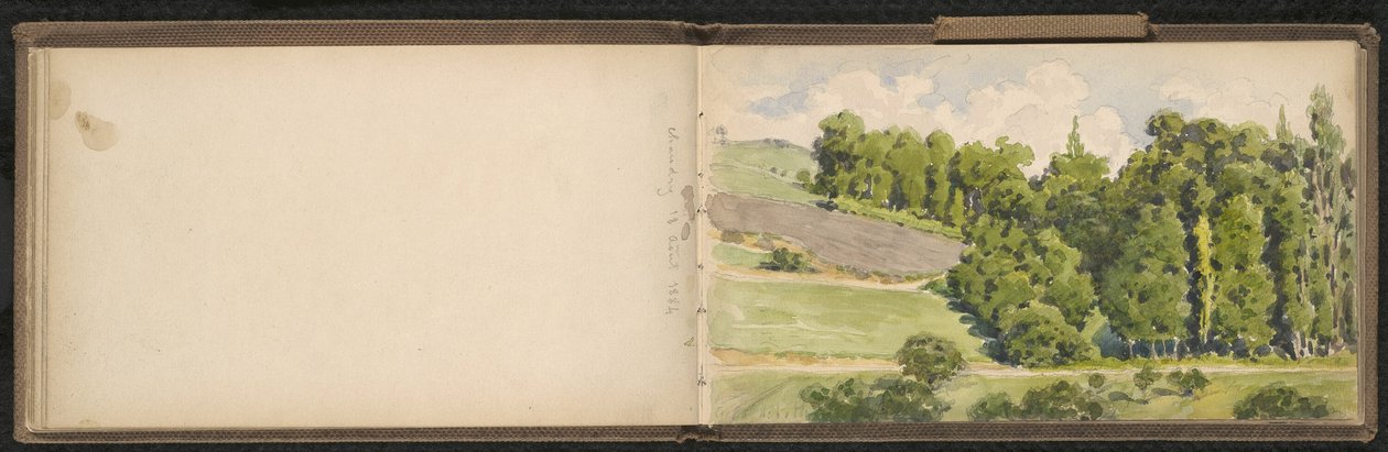 Sketchbook by Gustave Caillebotte