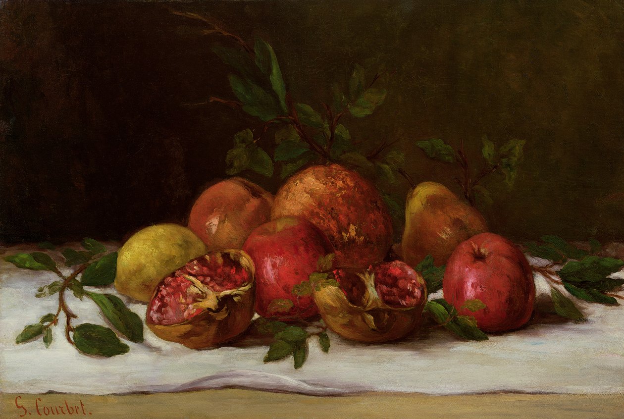 Still Life, c.1871-72 by Gustave Courbet