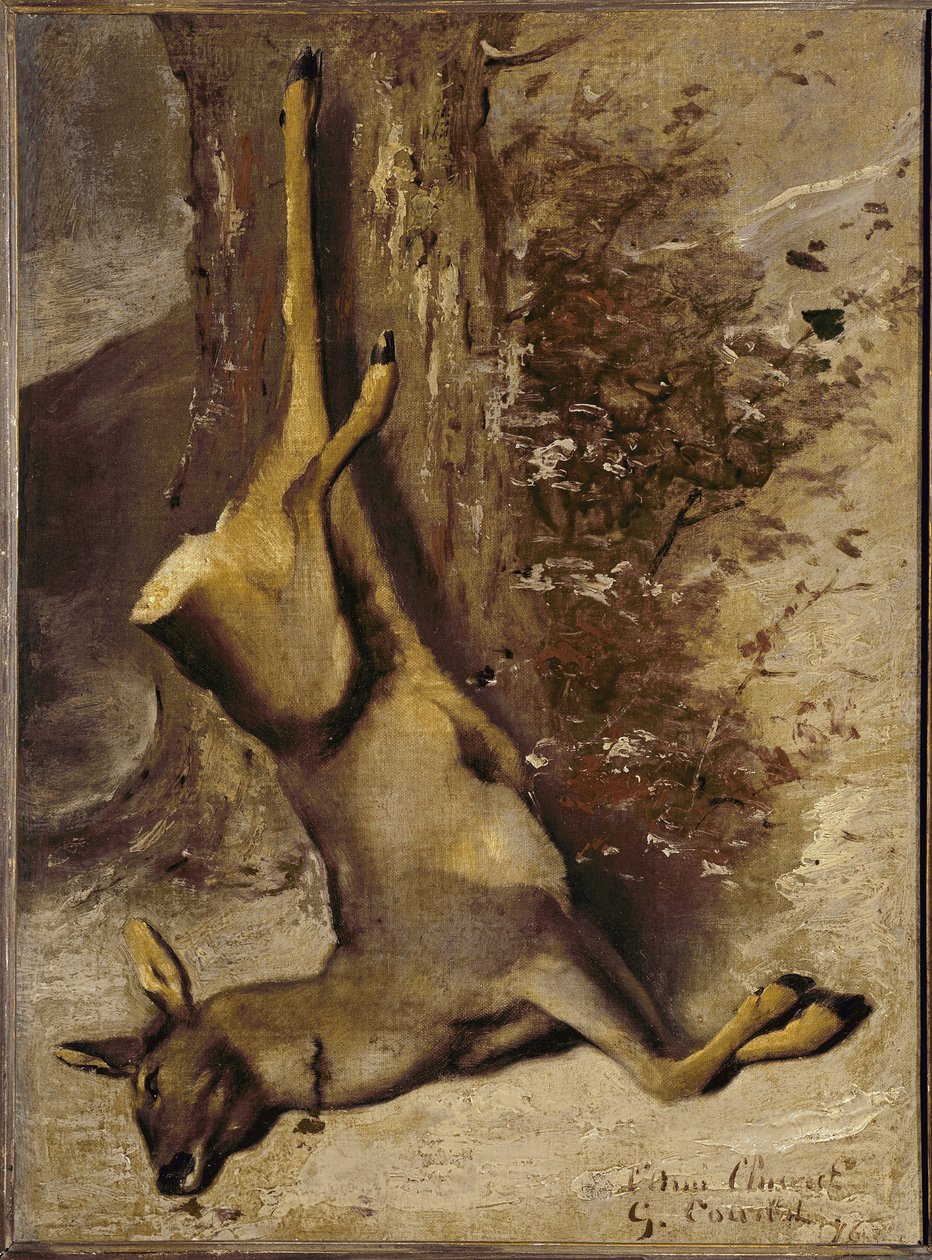 The Deer by Gustave Courbet