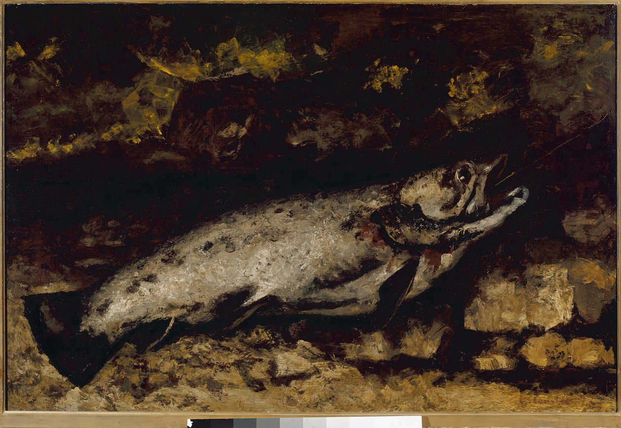 The Trout by Gustave Courbet