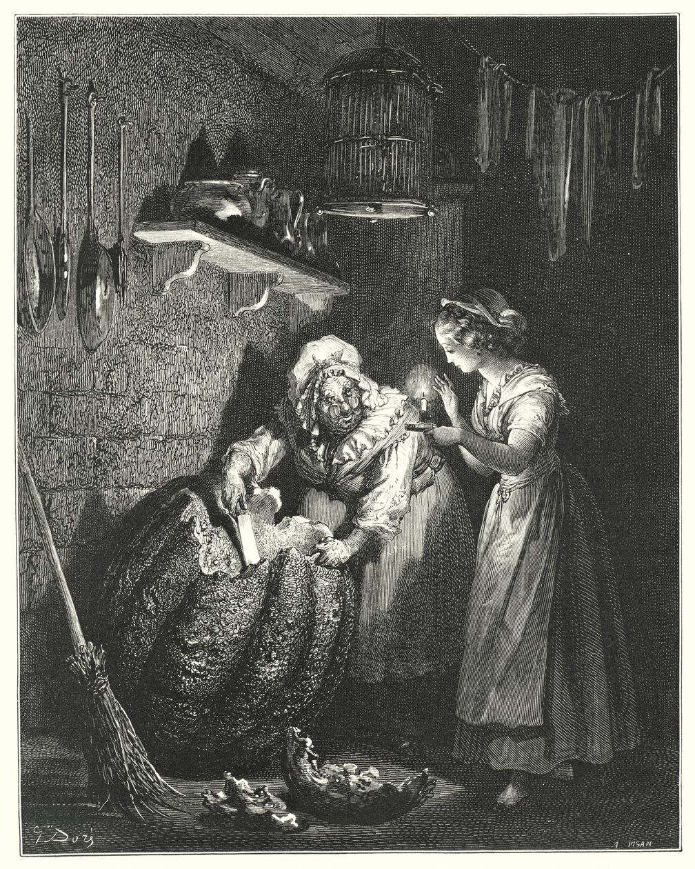 Cinderella by Gustave Dore