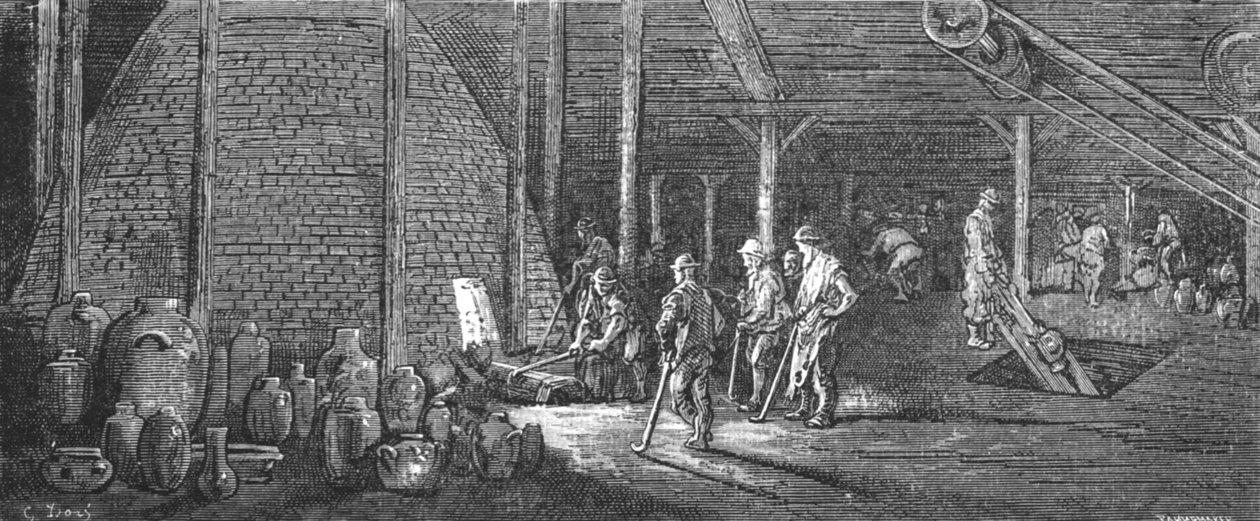 Lambeth Potteries by Gustave Dore