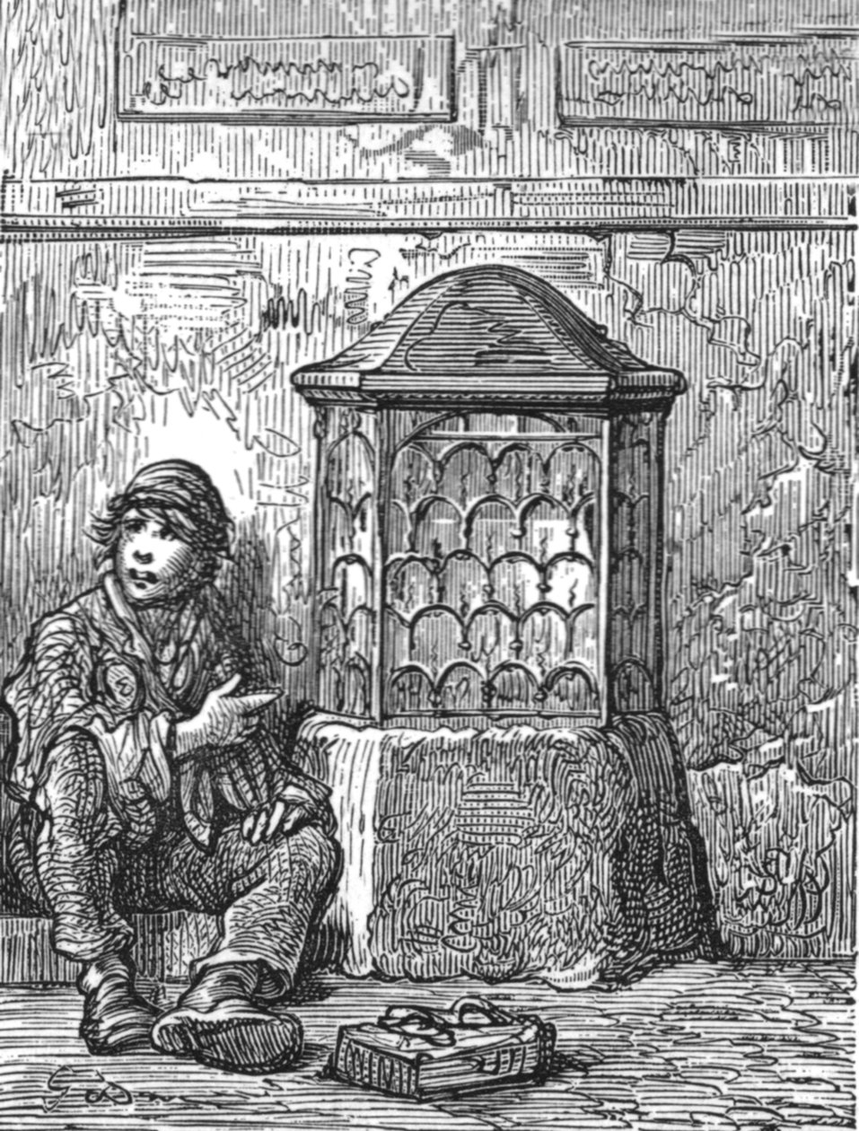 London Stone by Gustave Dore