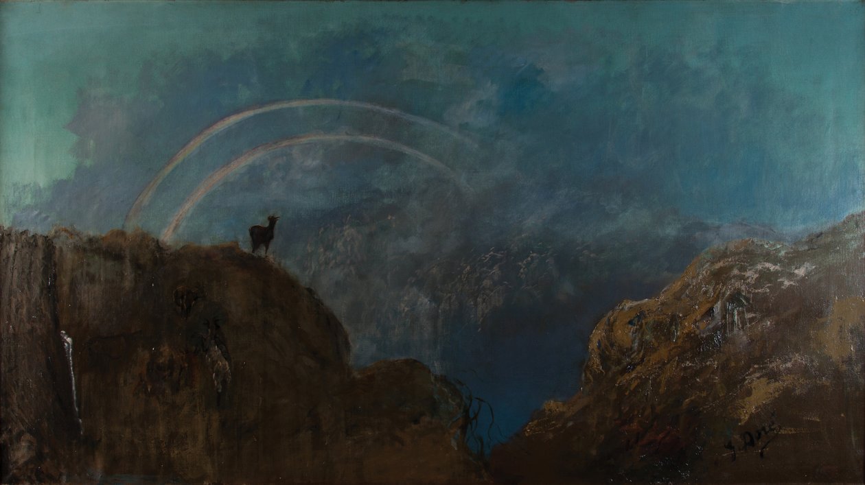 Rainbow Landscape by Gustave Dore