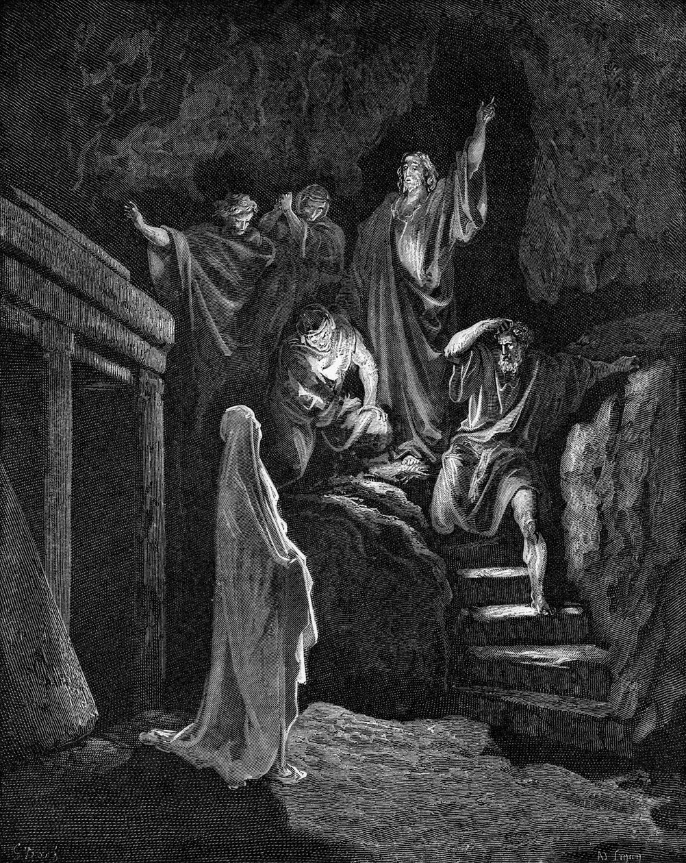 Resurrection of Lazarus by Gustave Dore