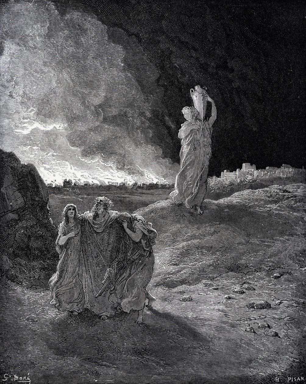 The Destruction of Sodom by Gustave Dore