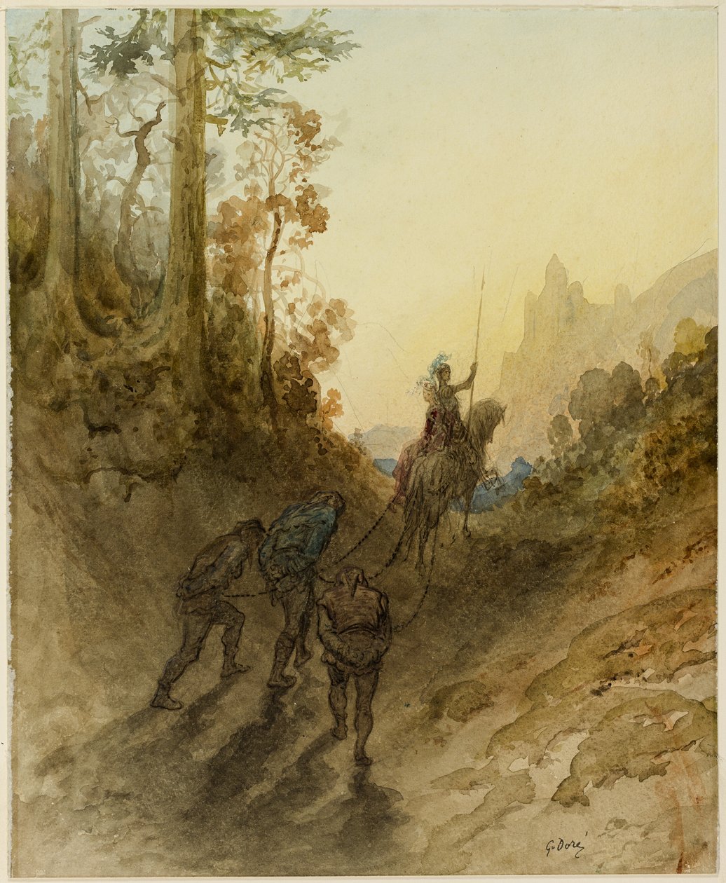 The Giants are Captured by Gustave Dore