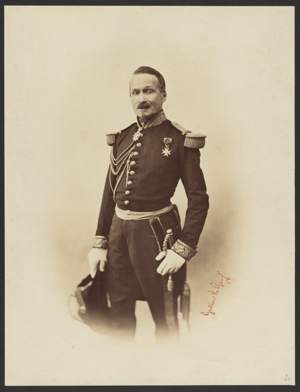 General Dupuch de Feletz by Gustave Le Gray