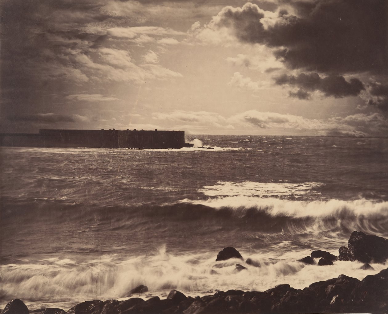 The Great Wave, Sète by Gustave Le Gray
