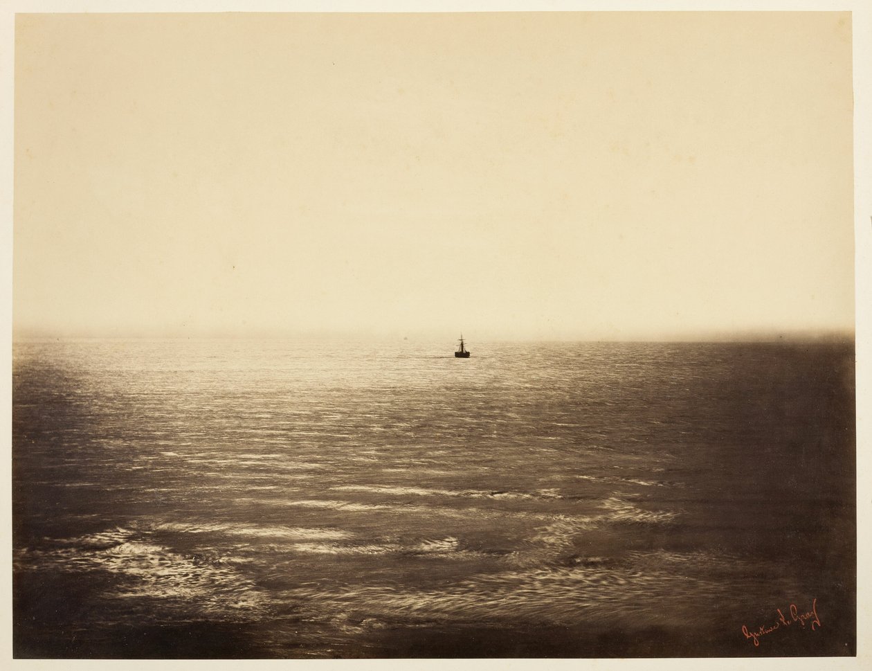 The Steamboat by Gustave Le Gray