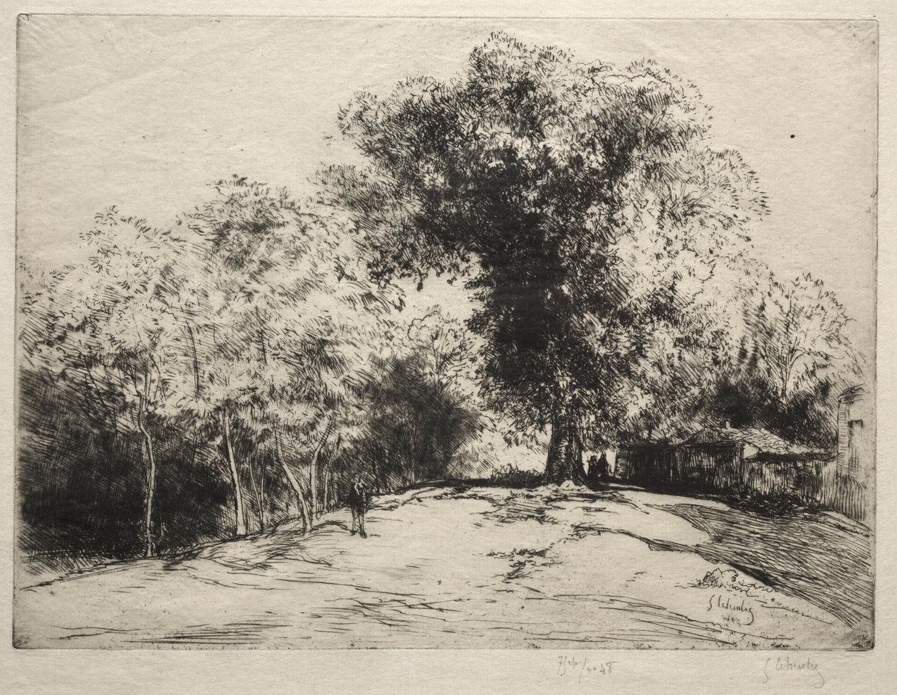 The Chemin de Ronde by Gustave Leheutre