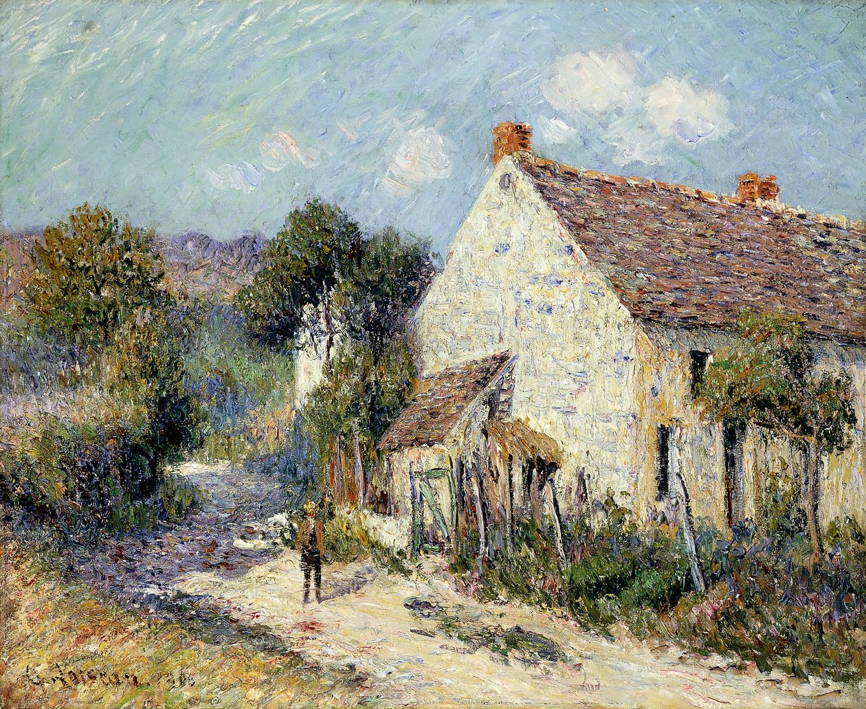 Landscape of Seine-et-Oise by Gustave Loiseau