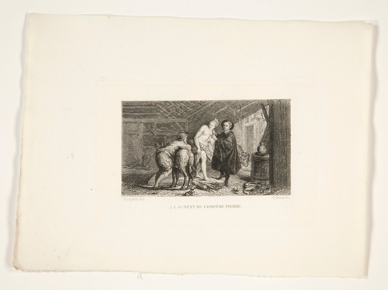 The Mare of Compere Pierre by Gustave Marie Greux