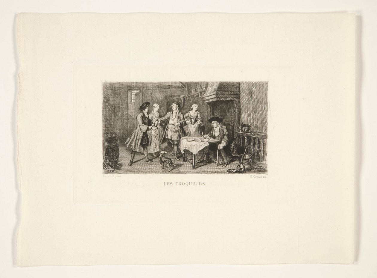 The Swappers by Gustave Marie Greux