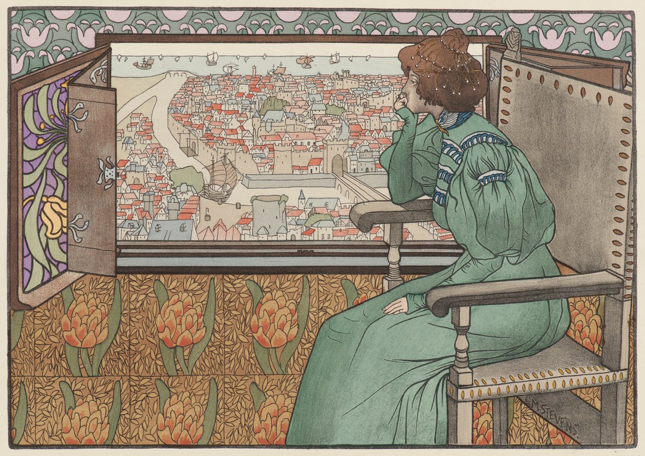 Solveig by Gustave Max Stevens